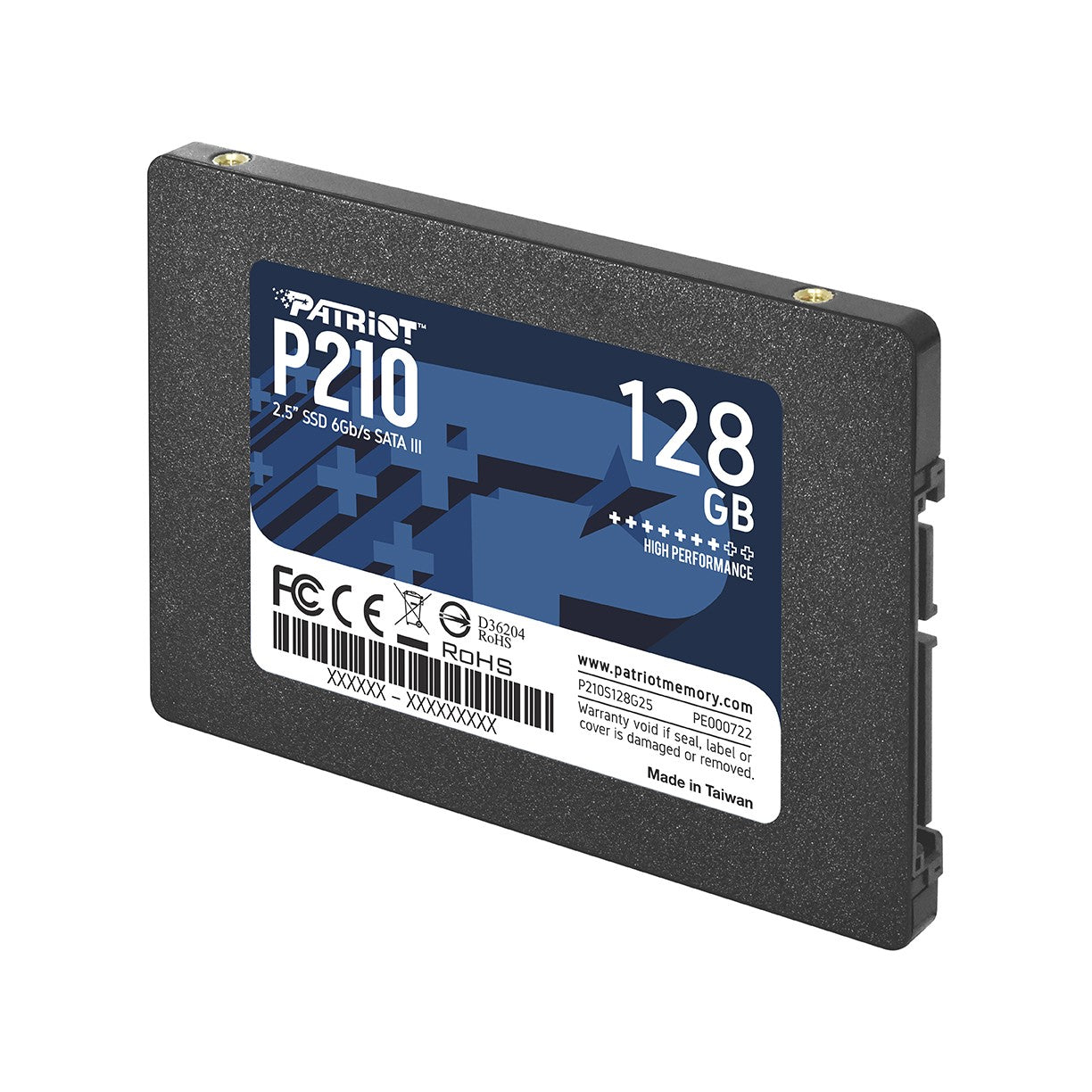 PATRIOT MEMORY P210 SSD 128GB SATA 3 Internal Solid State Drive 2.5