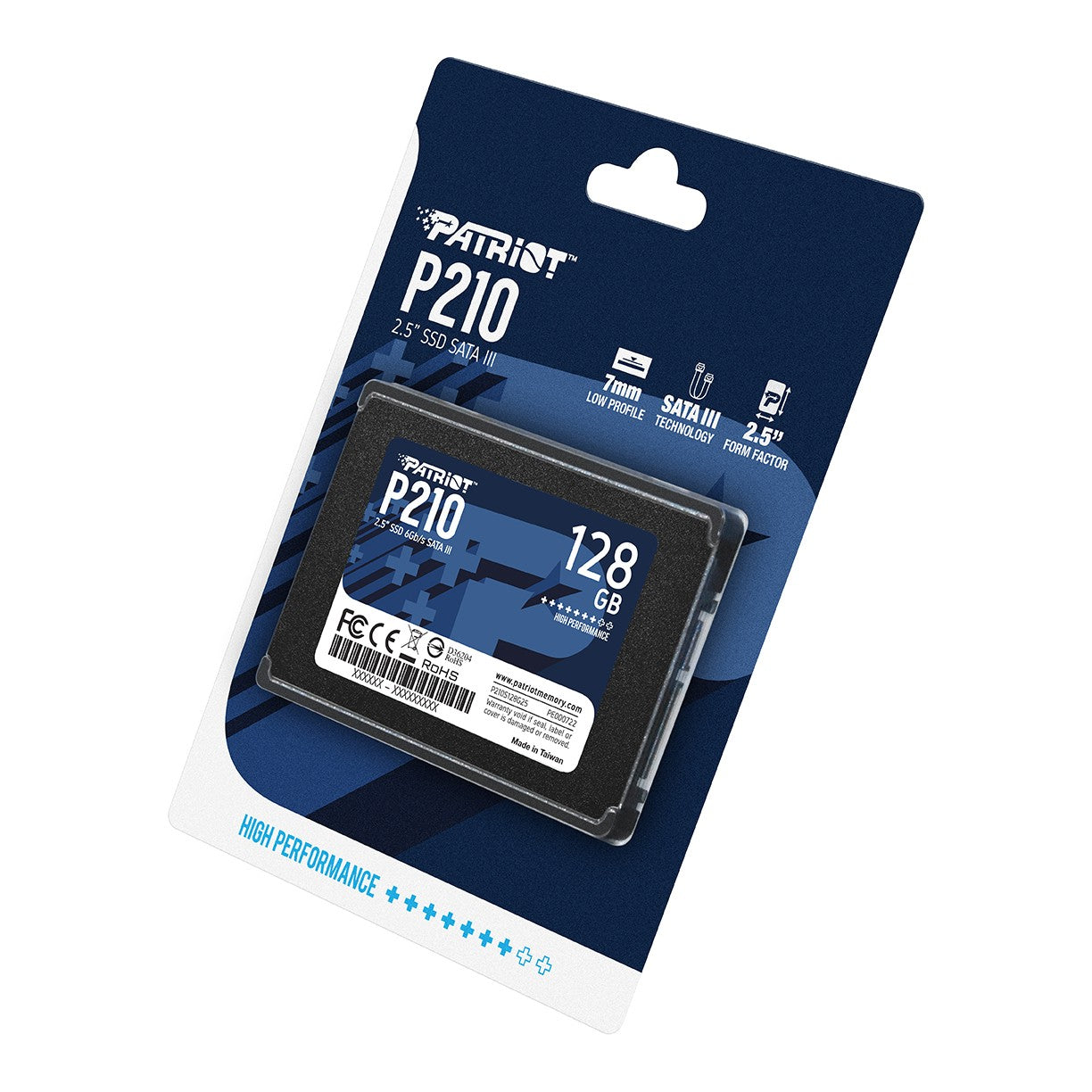 PATRIOT MEMORY P210 SSD 128GB SATA 3 Internal Solid State Drive 2.5