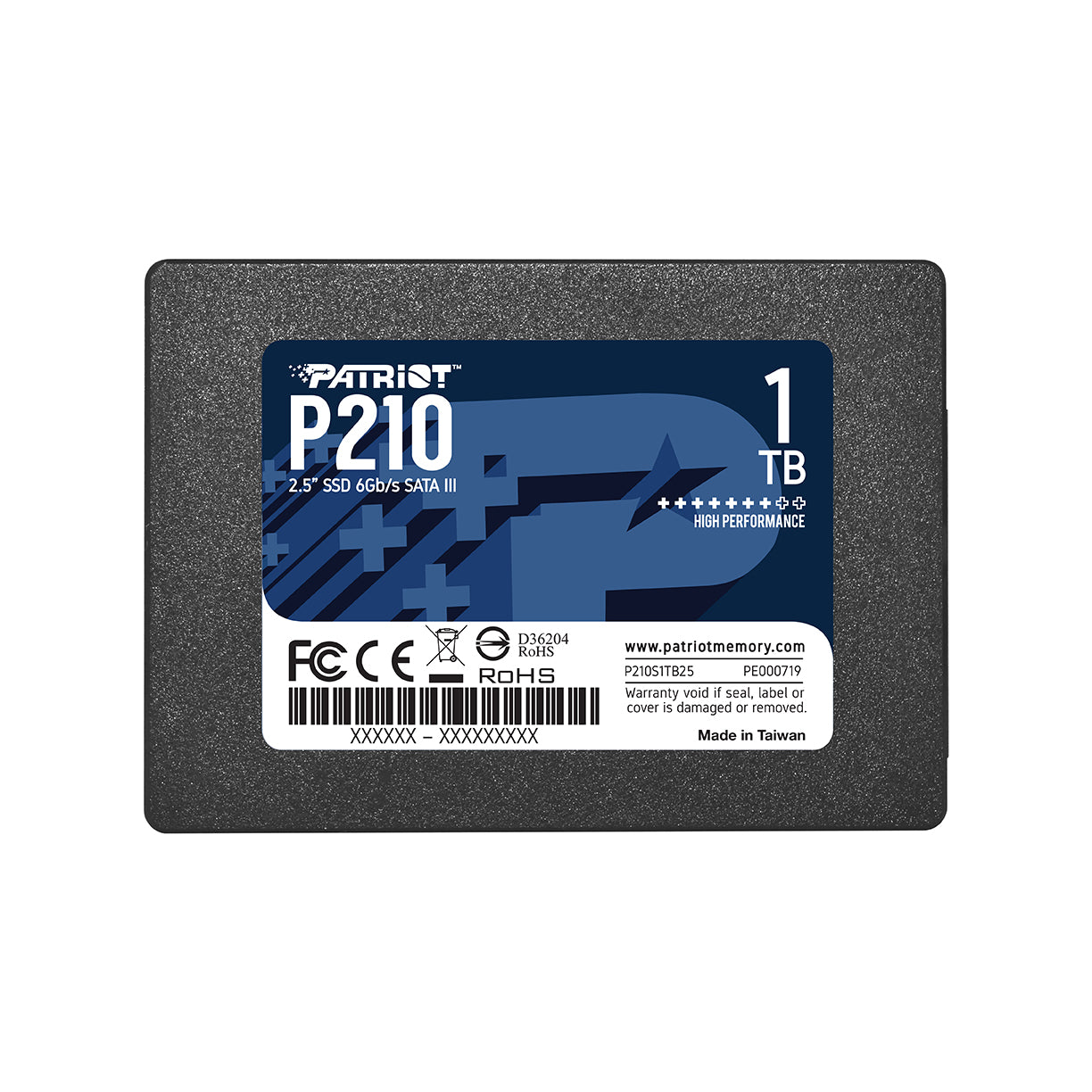 PATRIOT MEMORY P210 SSD 1TB SATA 3 Internal Solid State Drive 2.5