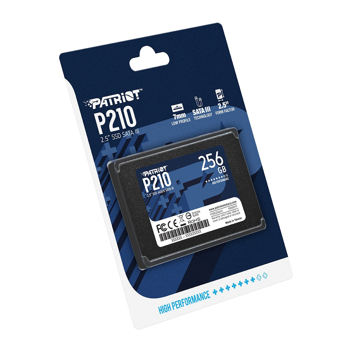 PATRIOT MEMORY P210 SSD 256GB SATA 3 Internal Solid State Drive 2.5