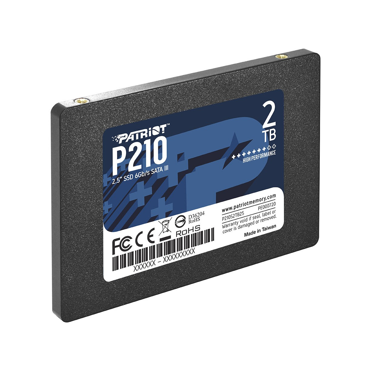 PATRIOT MEMORY P210 SSD 2TB SATA 3 Internal Solid State Drive 2.5