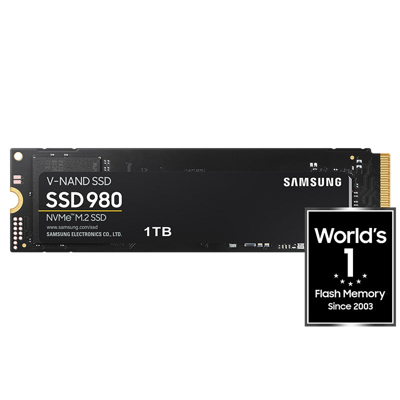 Samsung 980 1TB PCIe Gen3 M.2 2280 NVMe SSD