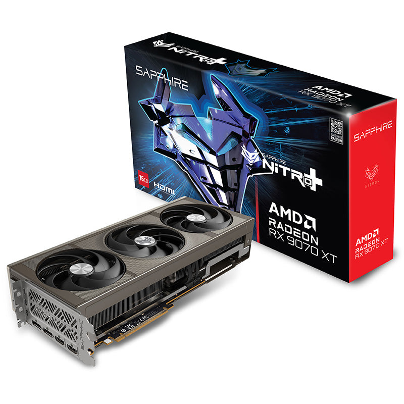 Sapphire Nitro+ AMD Radeon RX 9070 XT Gaming OC 16GB Graphics Card )