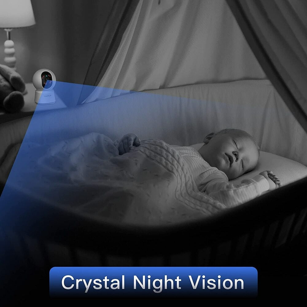 Laxihub Indoor Wi-Fi 1080P Pan Tilt Zoom Privacy Camera P2