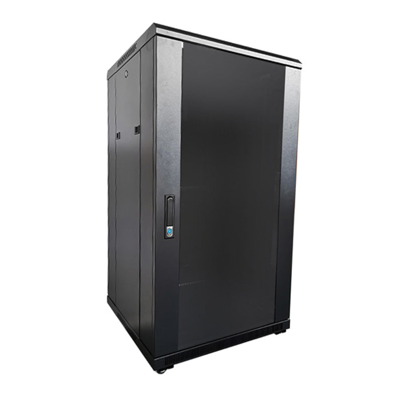 LDR Assembled 22U Server Rack Cabinet 600mm x 1000mm x 1070mm Glass Door