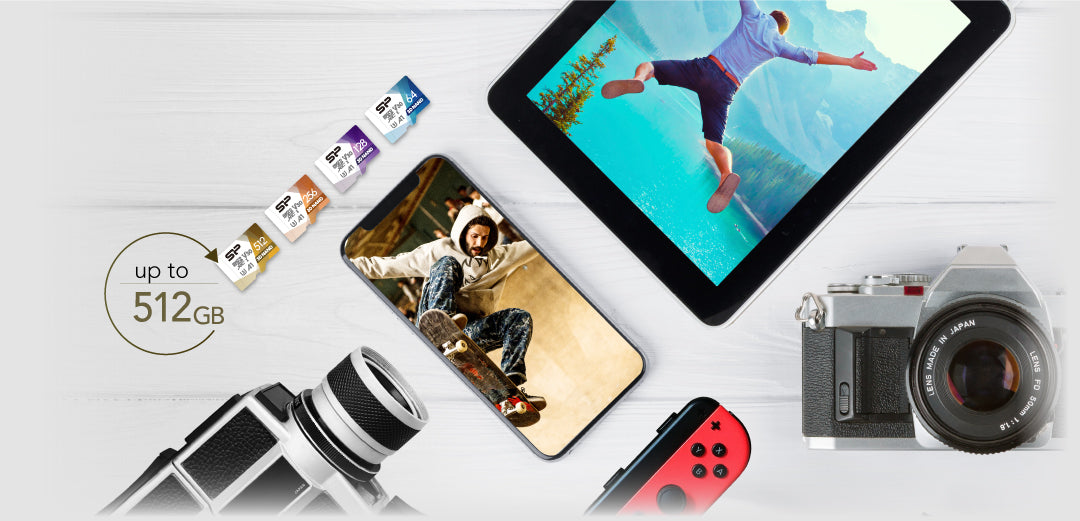 Silicon Power Superior PRO 4K/HD 64GB Micro SDXC Card 100MB/s Read & 80MB/s Write U3, C10, A1, V30 with Adapter