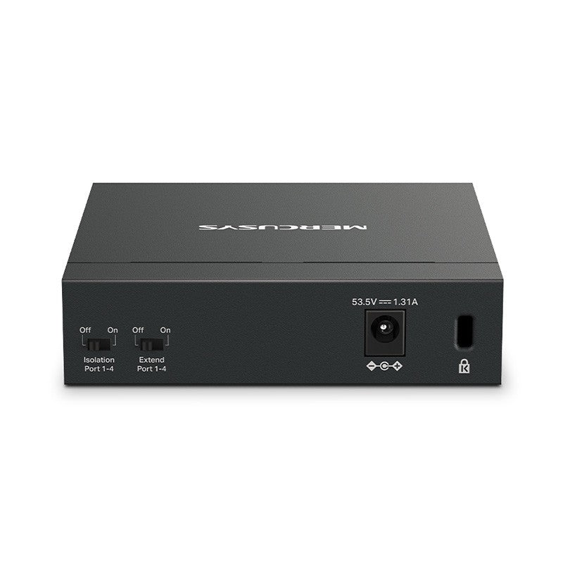 Mercusys MS105GP 5-Port Gigabit Desktop Switch with 4-Port PoE+