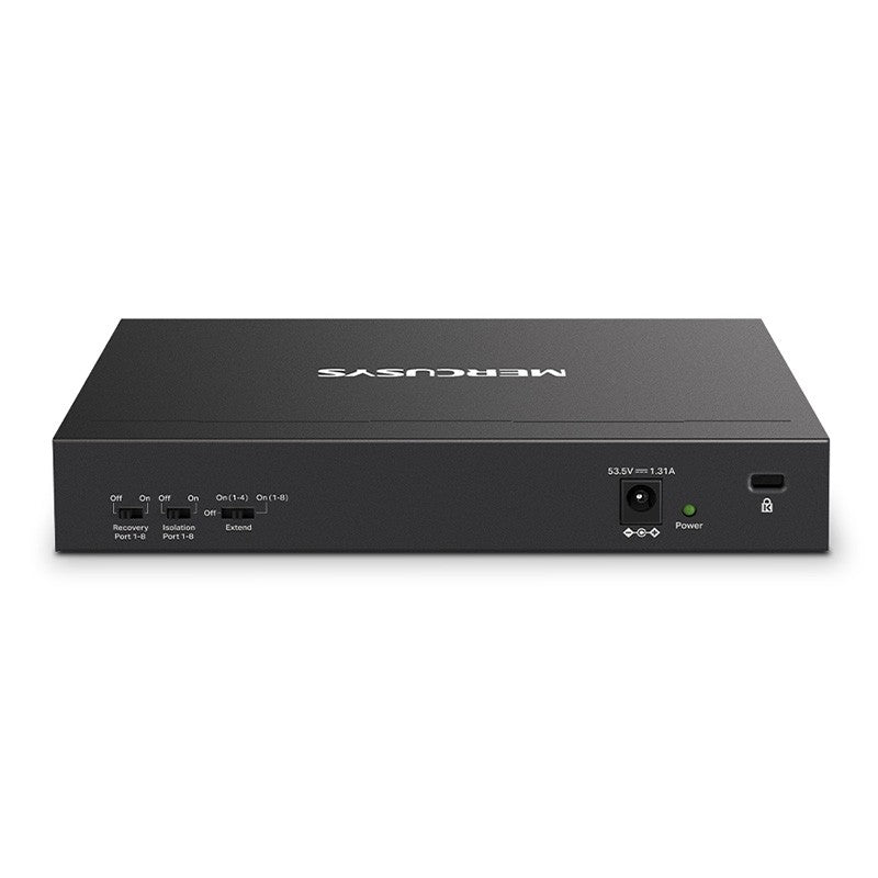 Mercusys MS110P 10-Port 10/100Mbps Desktop Switch with 8-Port PoE+