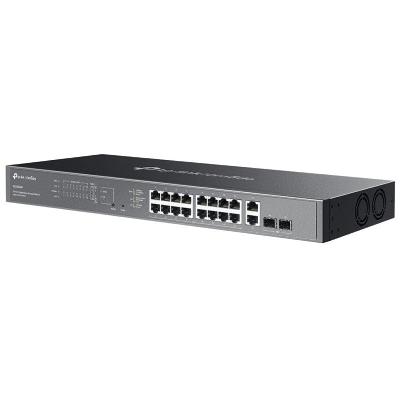 TP-Link Omada 20-Port Gigabit Easy Managed Switch with 16-Port PoE+