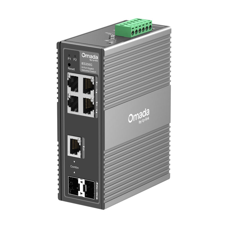 TP-Link Omada 6-Port Gigabit Industrial Easy Managed Switch