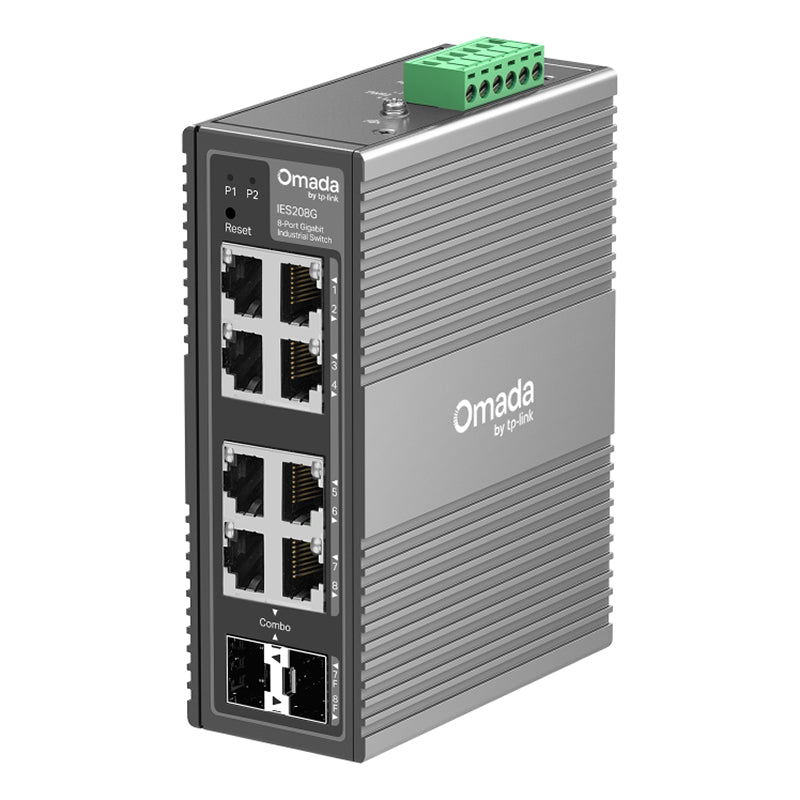 TP-Link Omada 8-Port Gigabit Industrial Easy Managed Switch