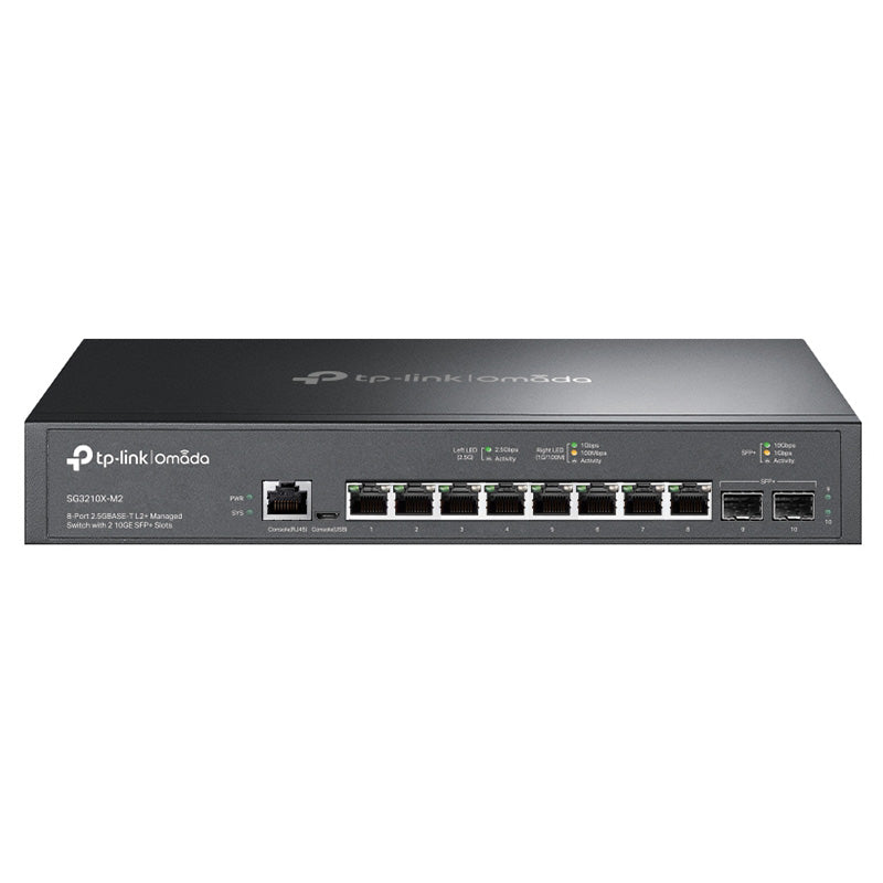 TP-Link Omada 8-Port 2.5G L2+ Managed Switch