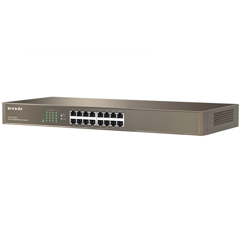 Tenda 16-port Gigabit 19in Rack Mountable Gigabit Switch V 8.0