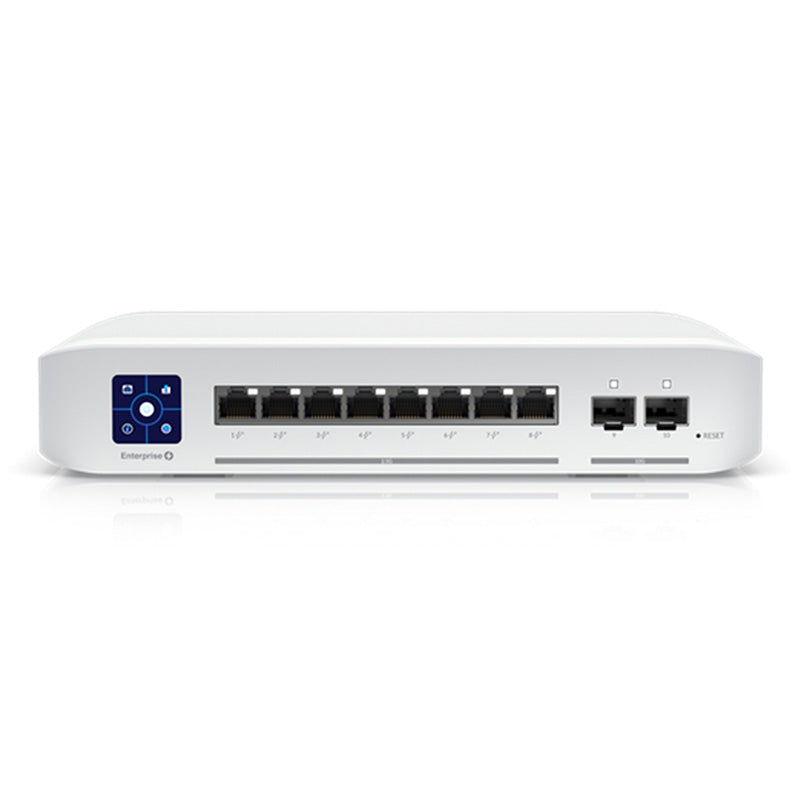 Ubiquiti Networks Enterprise 8-Port 2.5GbE PoE+ Switch with 2x 10G SFP+ Ports