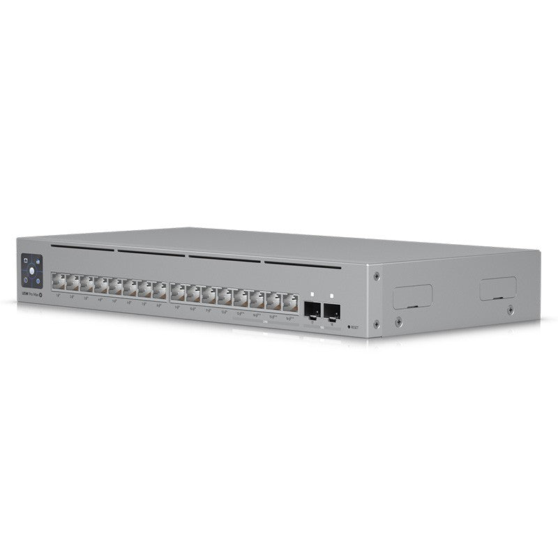 Ubiquiti Pro Max 16 Port PoE Gigabit Ethernet Switch with 4 PoE++ and 2 SFP+ Ports