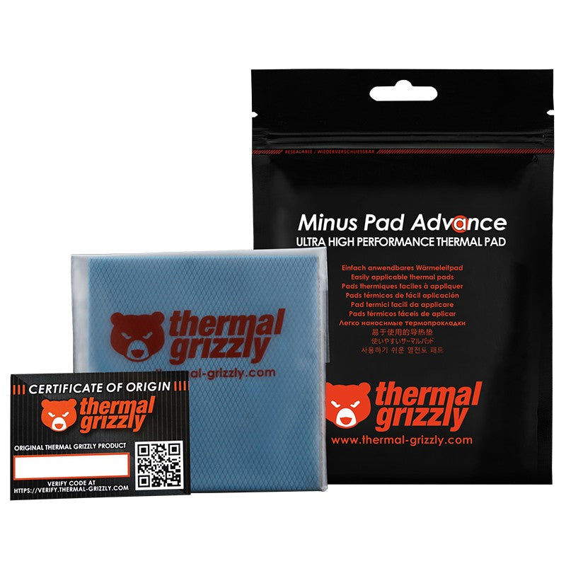 Thermal Grizzly Minus Pad Advance Thermal Pad - 100x100x1mm 2pcs