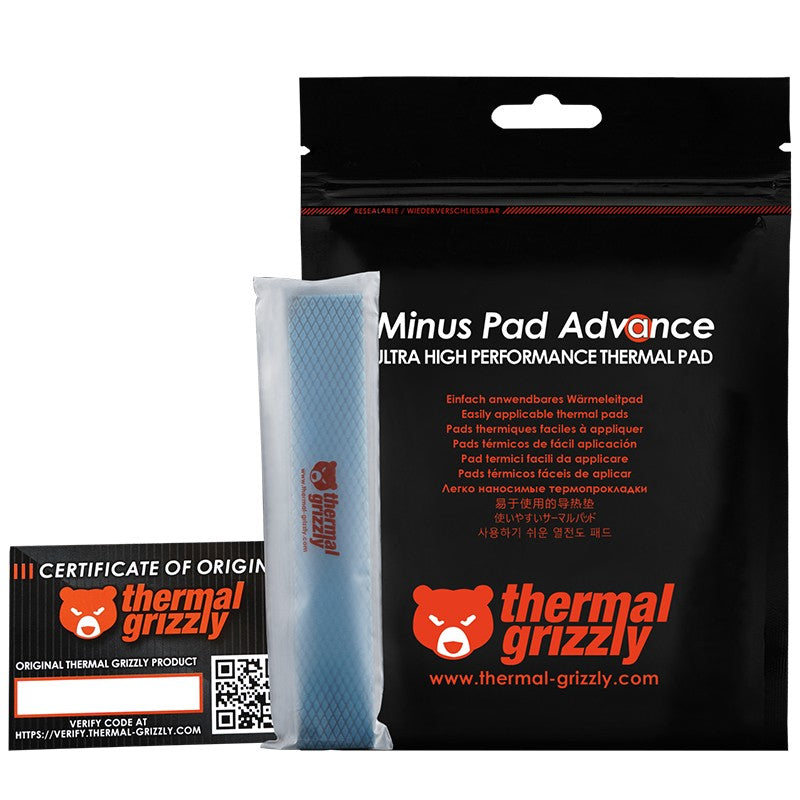 Thermal Grizzly Minus Pad Advance Thermal Pad - 120x20x0.5mm 4pcs