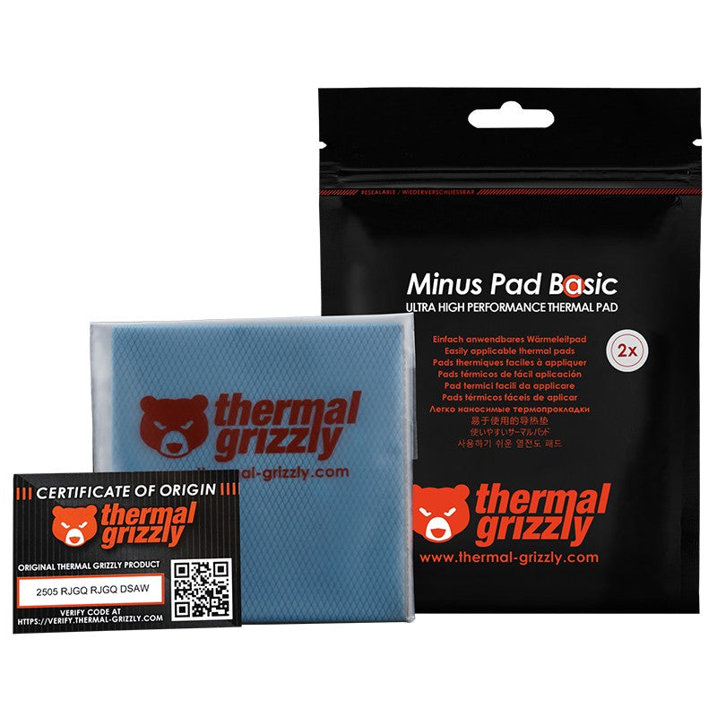 Thermal Grizzly Minus Pad Basic Thermal Pad - 100x100x1.5mm 2pcs