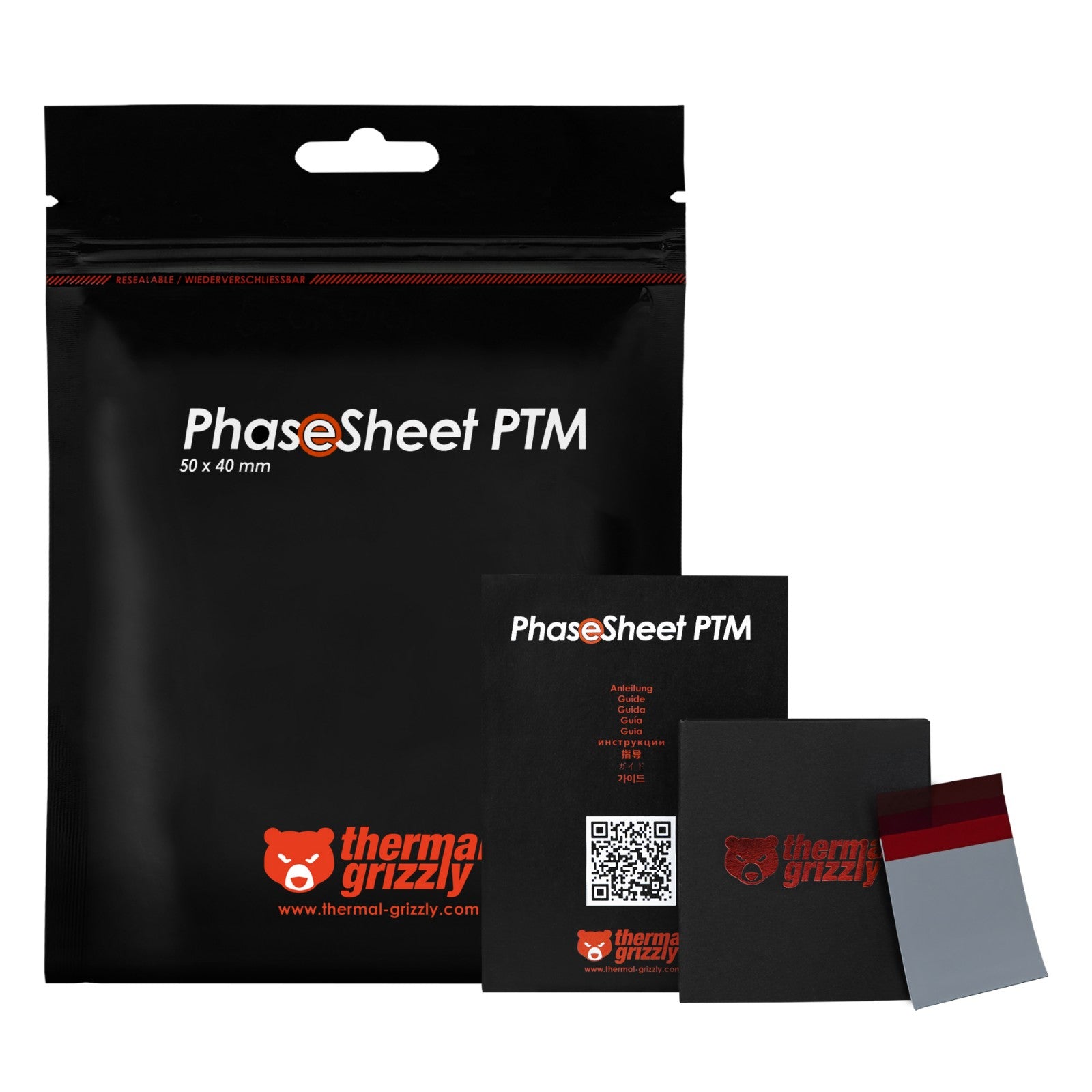 Thermal Grizzly PhaseSheet PTM 50x40mm