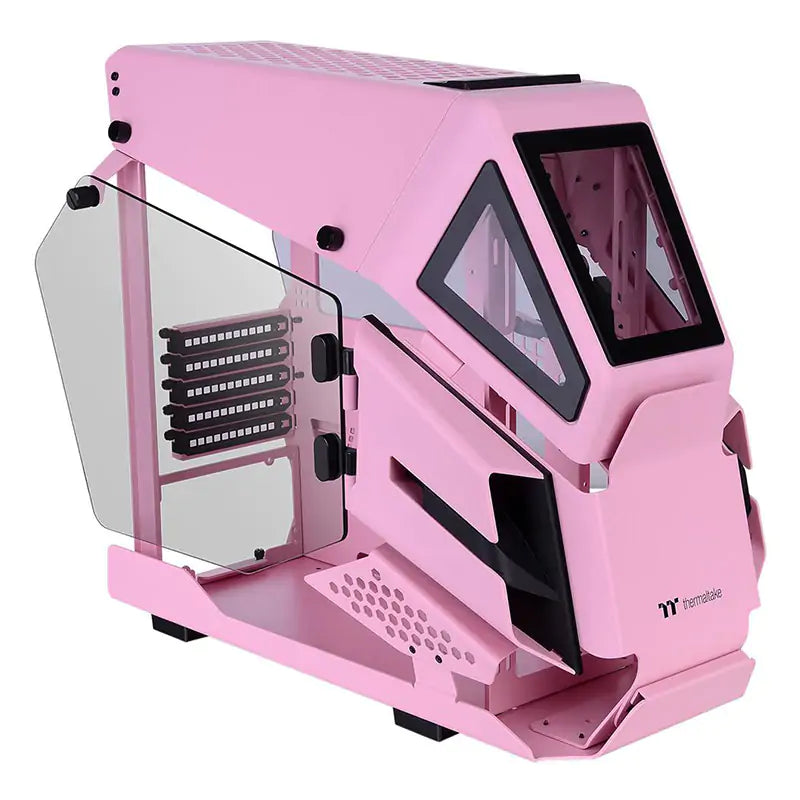 Thermaltake AH T200 TG mATX Case - Pink and Black