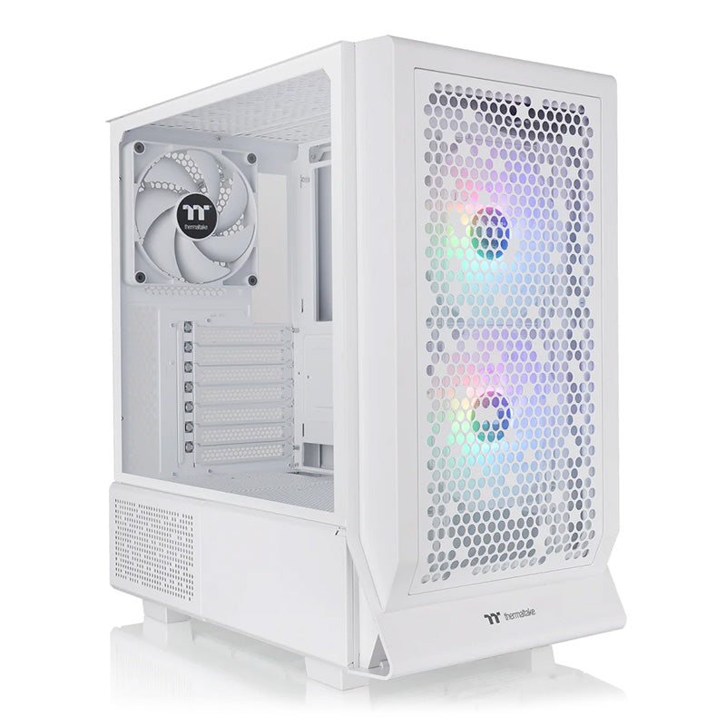 Thermaltake Ceres 330 TG ARGB Mid Tower E-ATX Case - Snow