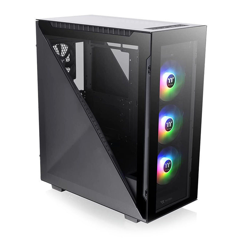 Thermaltake Divider 500 TG ARGB Mid Tower ATX Case - Black Edition