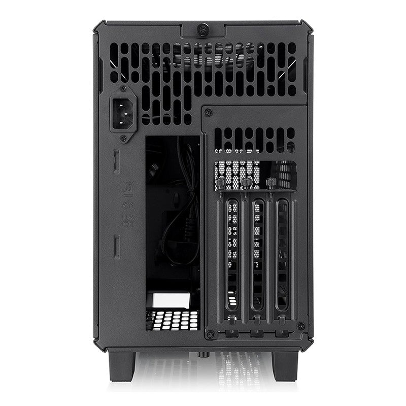 Thermaltake TR100 Mini Tower Compact Dual Chamber Mini-ITX Case - Black