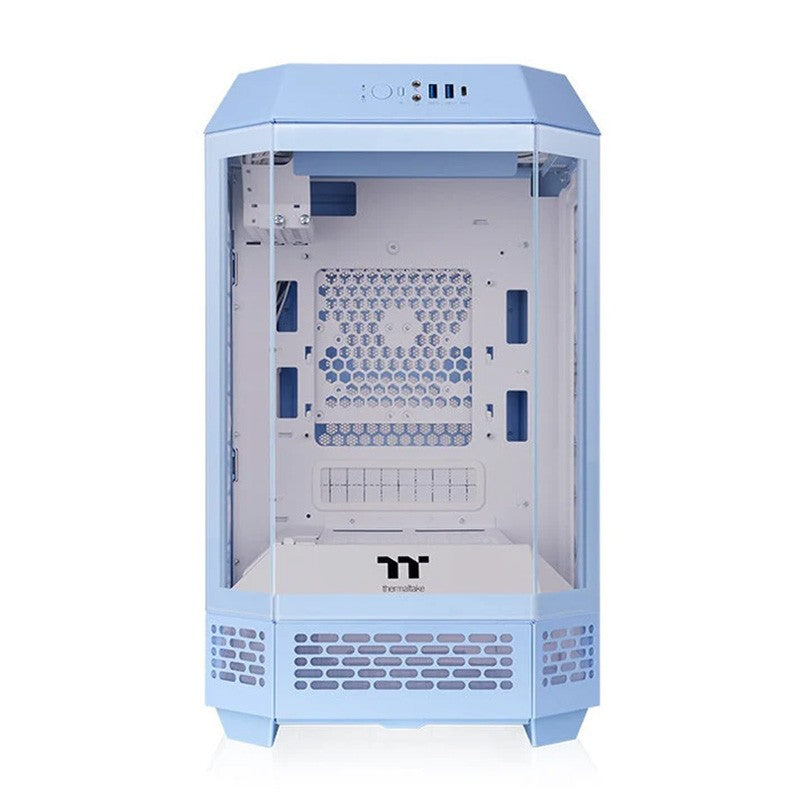 Thermaltake The Tower 250 TG Mini Tower mini-ITX Case - Hydrangea Blue