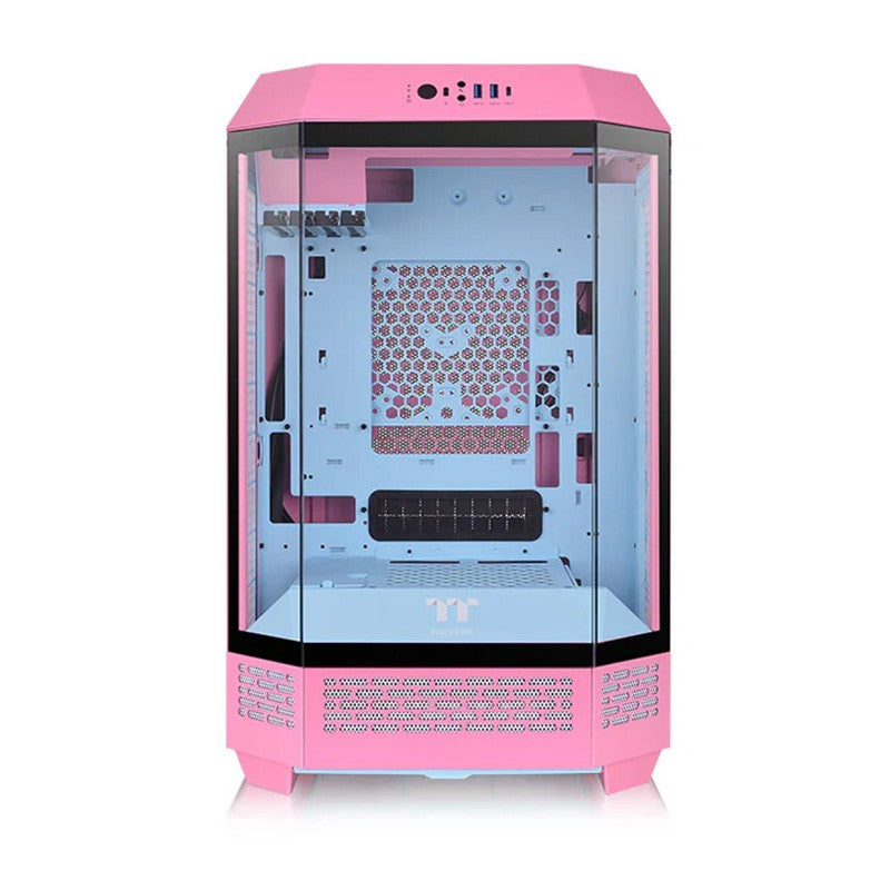 Thermaltake The Tower 300 TG mATX Case - Bubble Pink