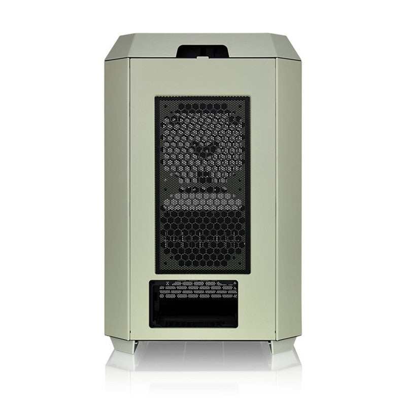 Thermaltake The Tower 300 Tempered Glass Micro-ATX Tower Case - Matcha Green Edition