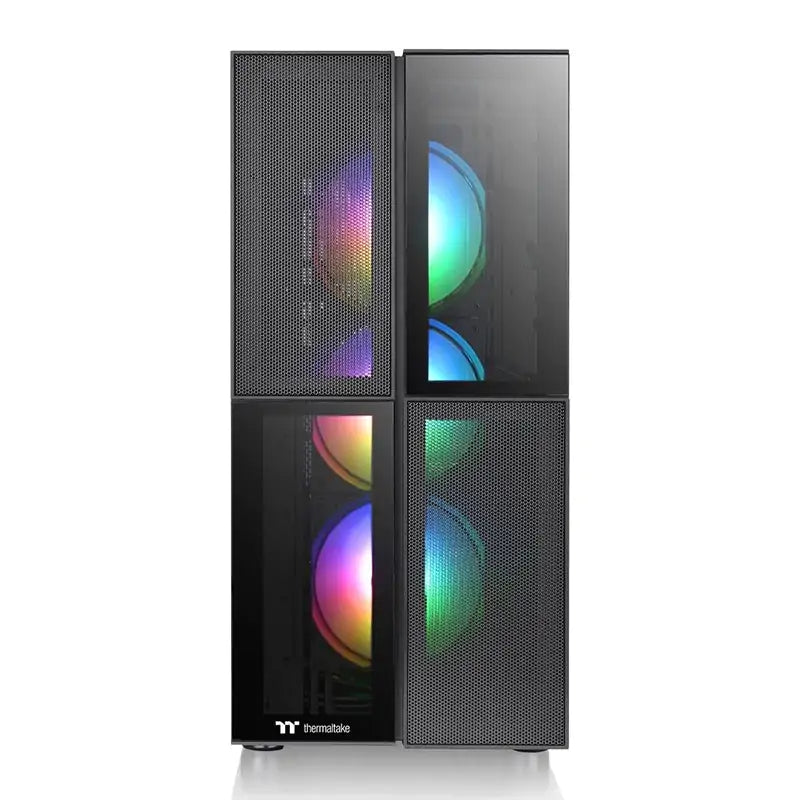 Thermaltake Versa T26 TG ARGB Mid Tower E-ATX Case - Black