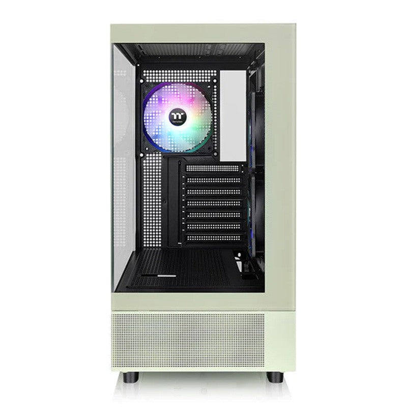 Thermaltake View 270 Plus TG ARGB Mid Tower E-ATX Case - Matcha Green