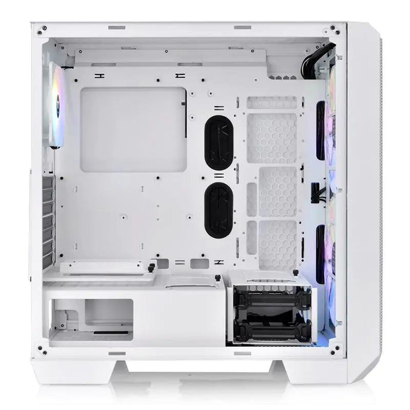 Thermaltake View 300 MX TG Mid Tower E-ATX Case - White