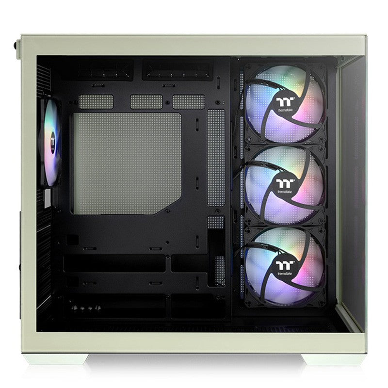 Thermaltake View 380 TG ARGB Mid Tower ATX Case - Matcha Green