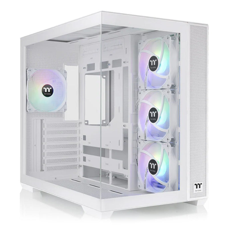 Thermaltake View 380 TG ARGB Mid Tower ATX Case - Snow