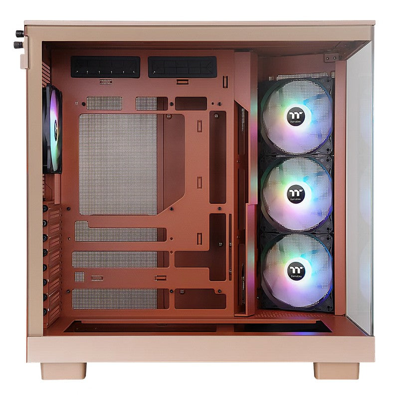 Thermaltake View 380 XL Tempered Glass ARGB Mid Tower ATX Case - Gravel Sand