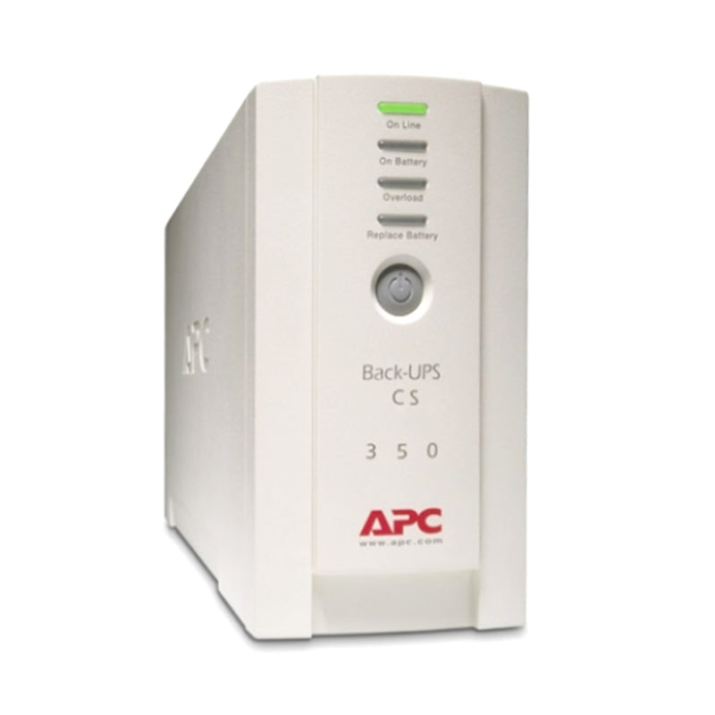 APC by Schneider Back-UPS 350VA/210W Tower UPS