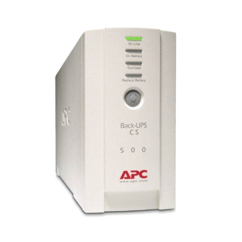 APC by Schneider Back-UPS 500VA/300W Tower UPS