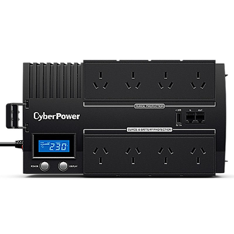 CyberPower BRIC-LCD 850VA/510W Line Interactive UPS - 2 Yrs Wty