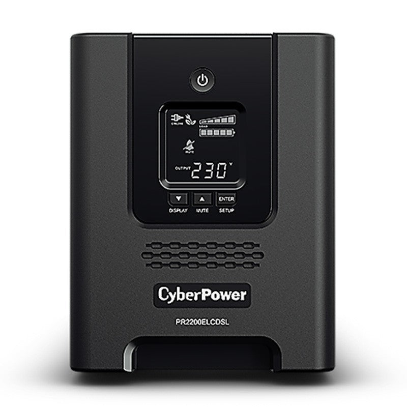 CyberPower PRO series 2200VA/1980W Tower UPS with LCD