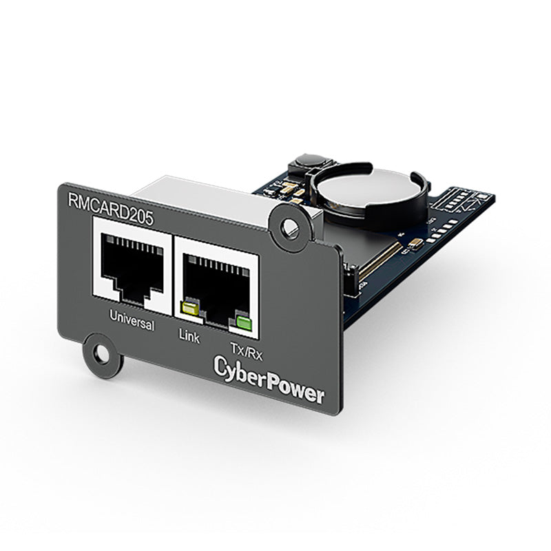 CyberPower SNMP Card to Suites PRO Series UPS and Envirosensor