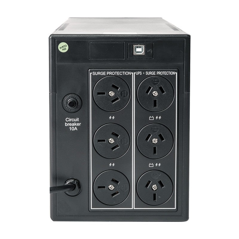 PowerShield PSD1200 Defender 1200VA / 720W Line Interactive UPS with AVR