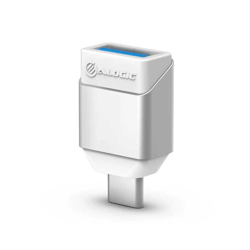 Alogic Ultra Mini USB-C to USB-A Adapter - Silver