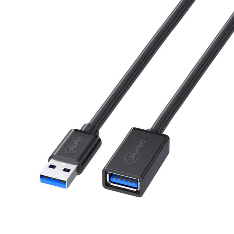 Cruxtec USB-A Male to USB-A Female Extension Cable - 5m