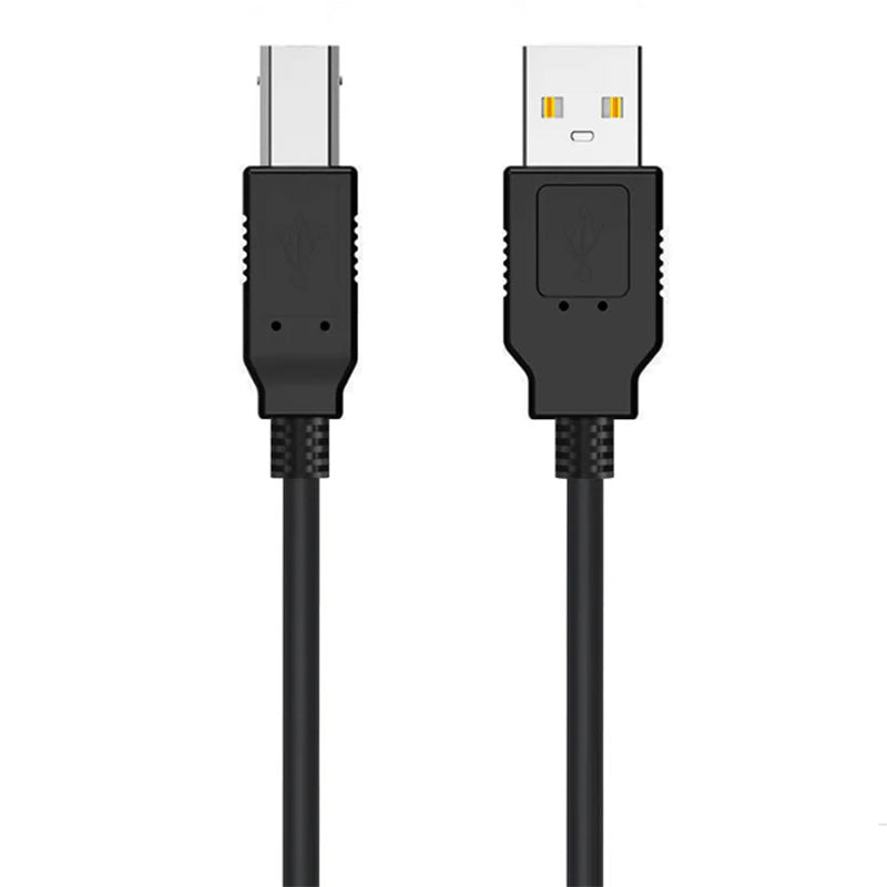 Cruxtec USB Type A to USB Type B Cable - Black 1m