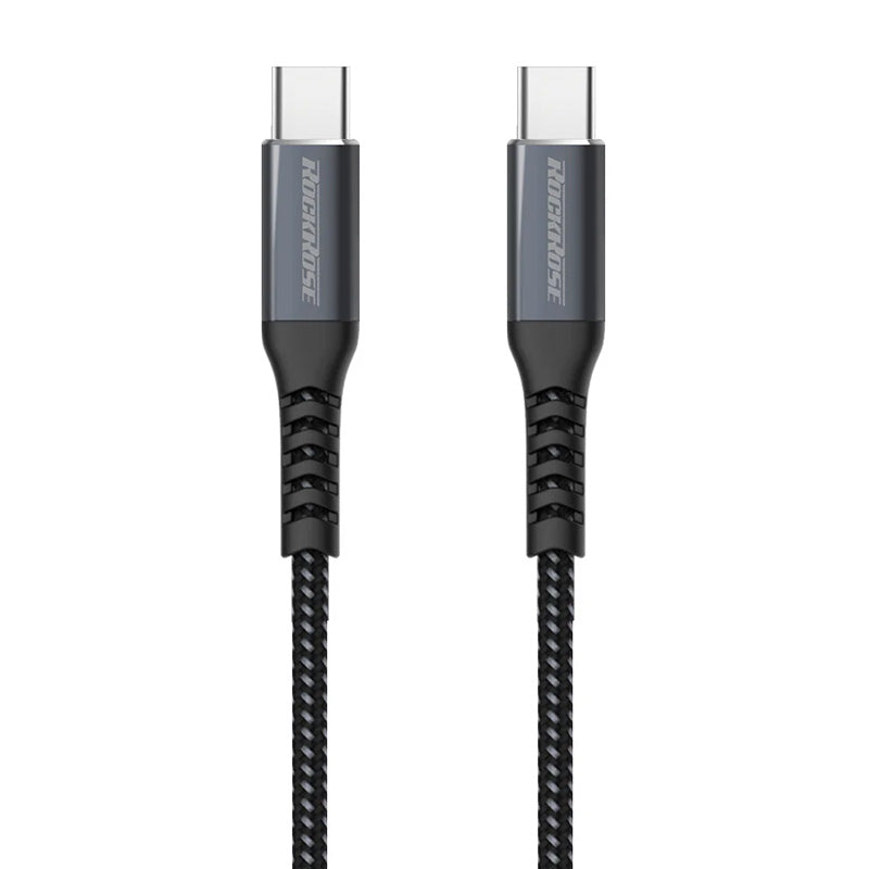 RockRose Powerline 2m USB-C to USB-C Cable
