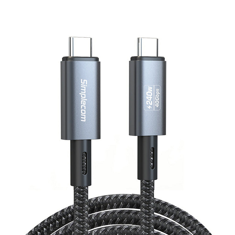 Simplecom USB-C to USB-C 40Gbps 5A 240W Cable 1.2m