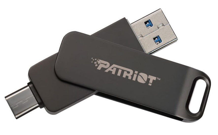 PATRIOT MEMORY Rage R550 32GB USB 3.2 GEN 1 Swing Type A+C 2-in-1