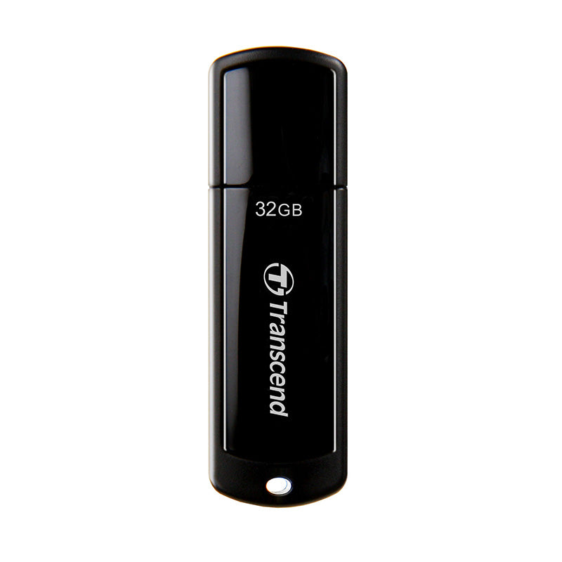 Transcend JetFlash 700 32GB USB 3.1 Gen 1 Flash Drive - Black
