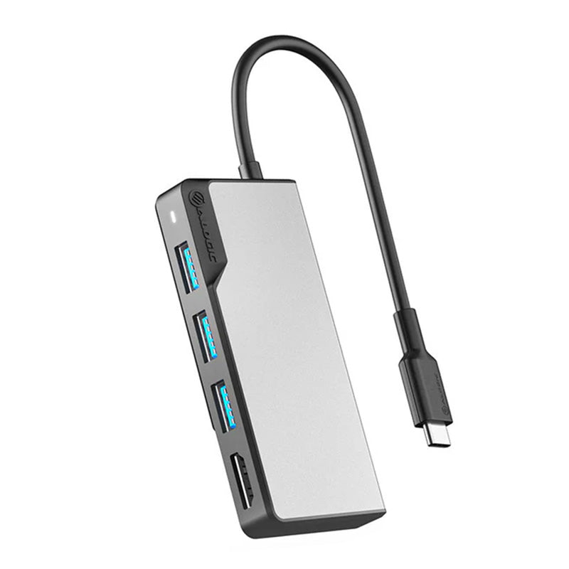 Alogic USB-C Fusion Core V2 5-in-1 Hub - Space Grey